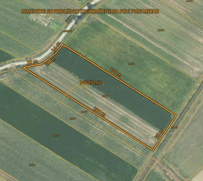 Leprovica, Dugo Selo Poljoprivredno zemljište 10.105 m² - Leprovica, Dugo Selo - Okolica
