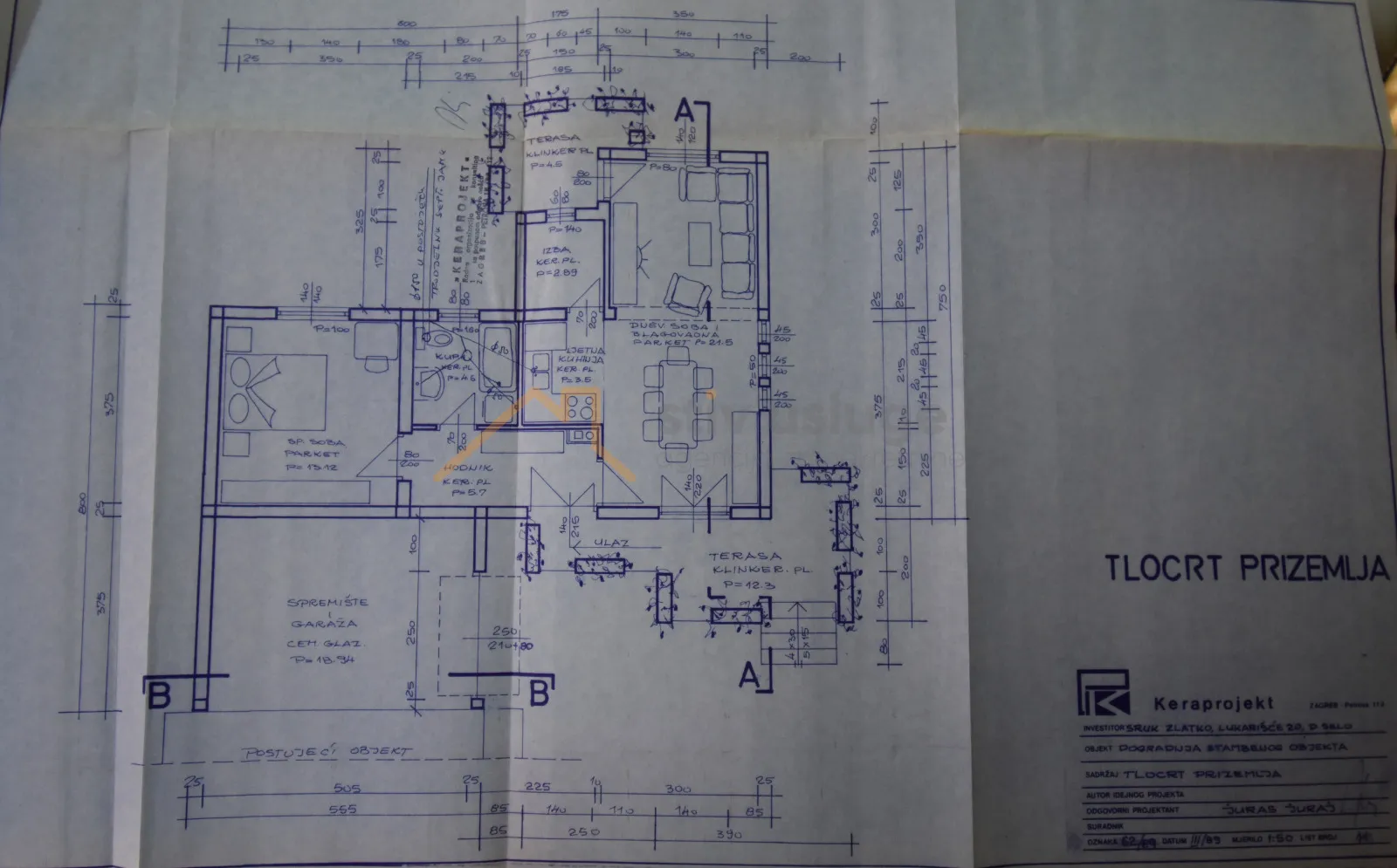 prodaje se kuća u dugom selu, tlocrtne površine 132 m2 - slika 31