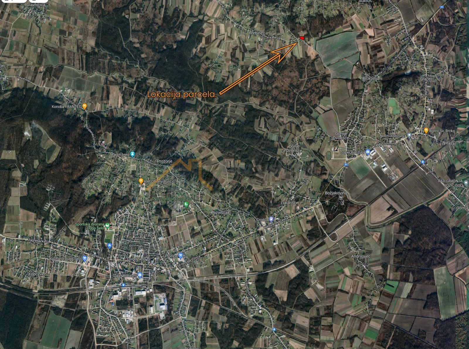 građevinska zemljišta, hrebinec, 25 €/m2 - slika 3