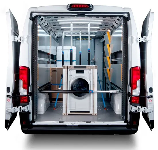 police za kombi vozila | store van | 3d projektiranje i montaža - slika 5