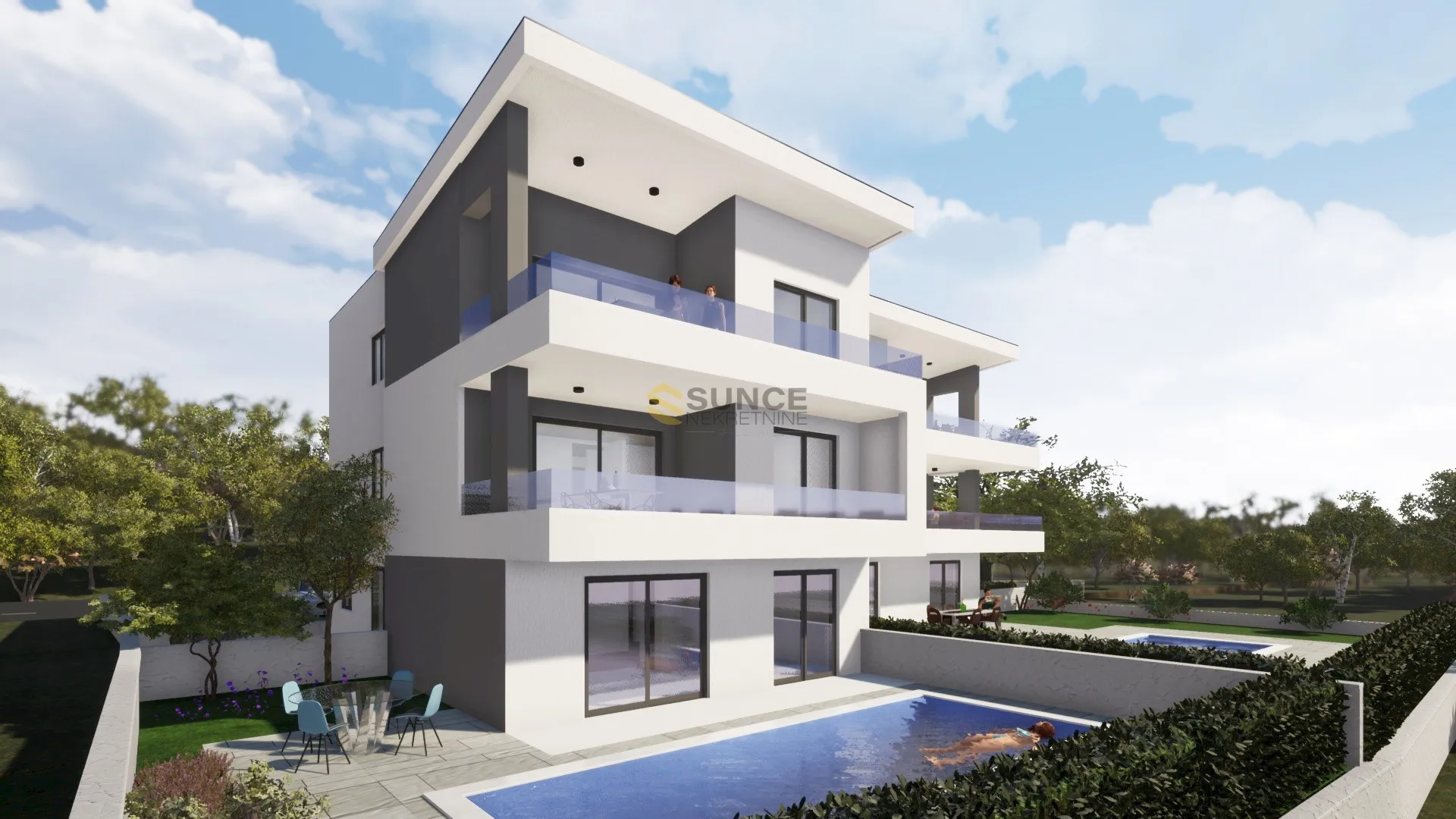 malinska, novi moderni apartman s dvije stambene jedinice! - slika 3