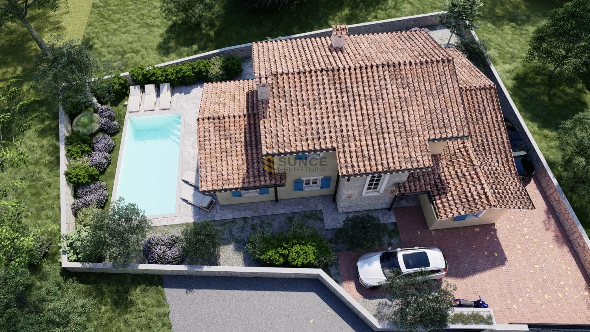 otok krk, linardić , nova kuća sa otvorenim pogledom! - slika 23