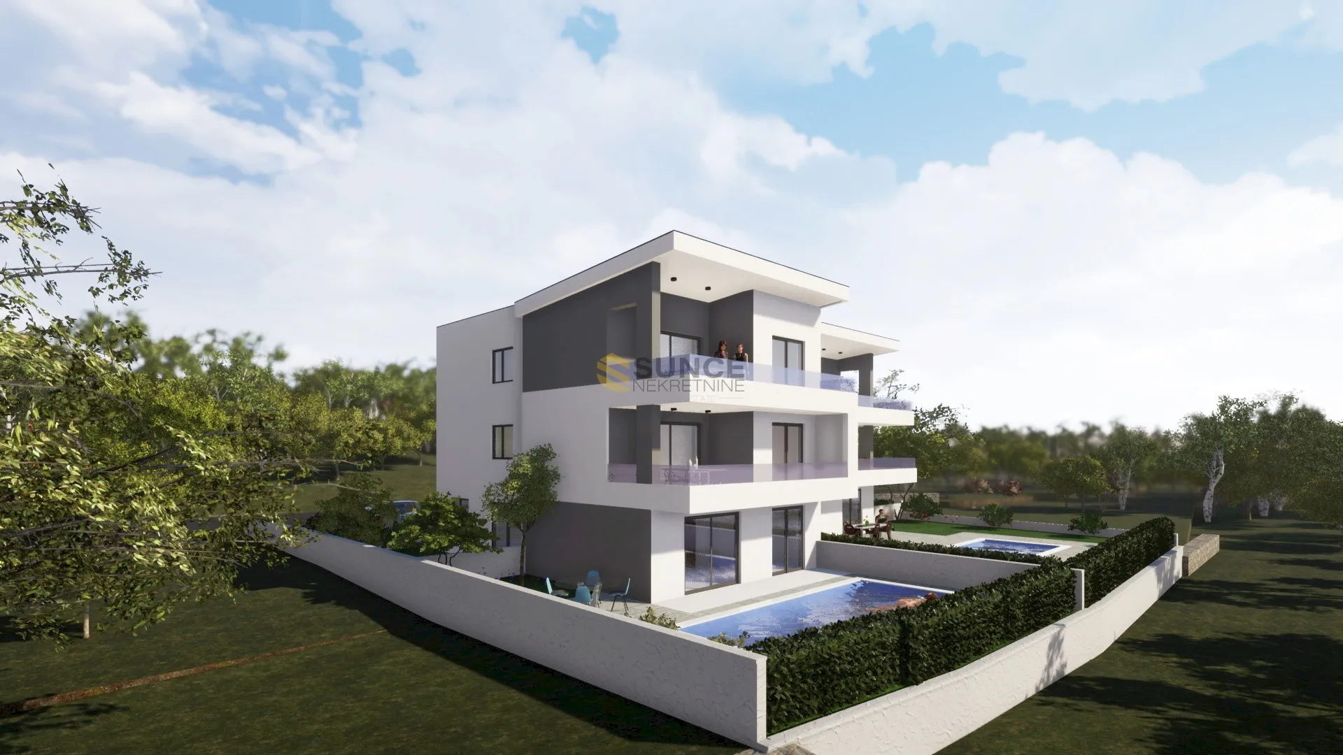 malinska, novi moderni apartman s dvije stambene jedinice! - slika 2