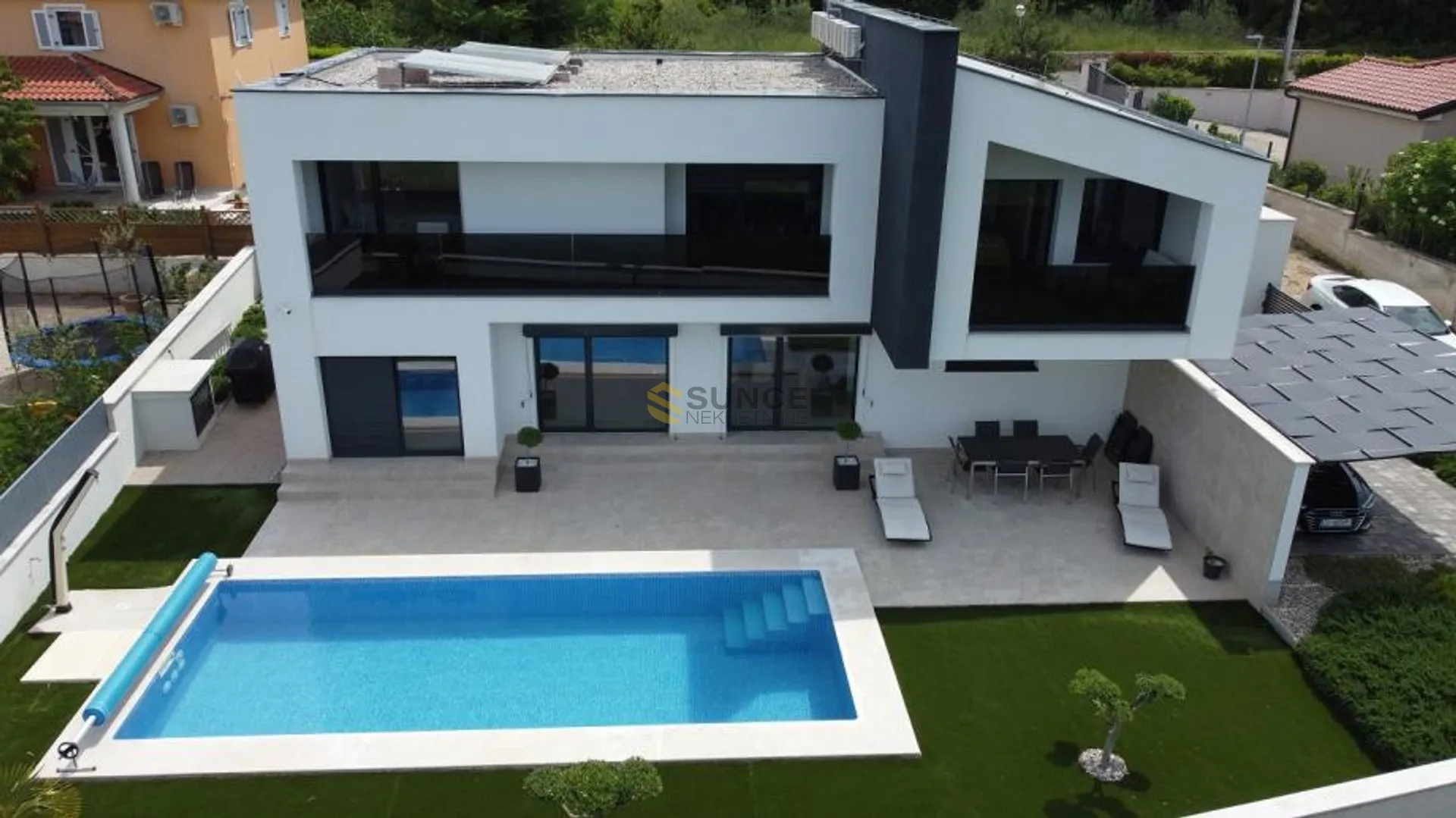 malinska, moderna samostojeća vila s prekrasnim pogledom na more! - slika 4
