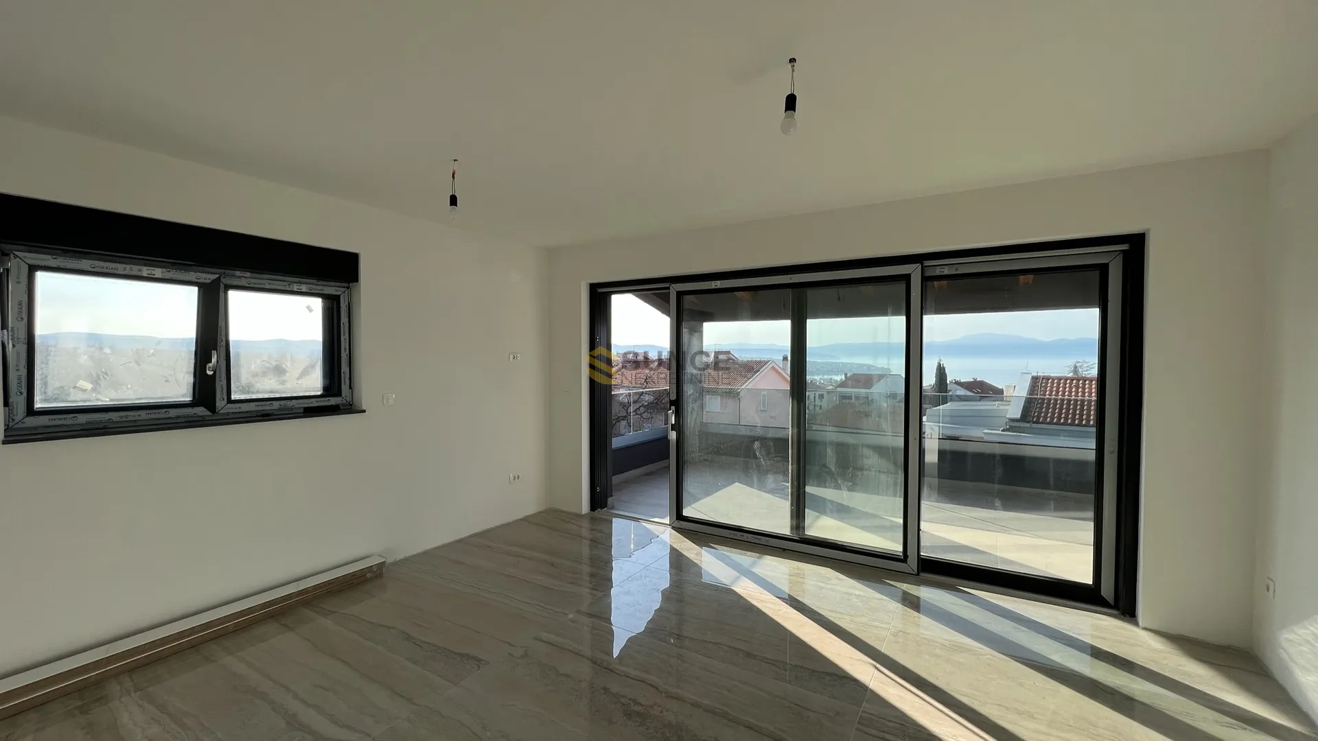 malinska, novo! apartman 68m2 s prekrasnim pogledom na more! - slika 3