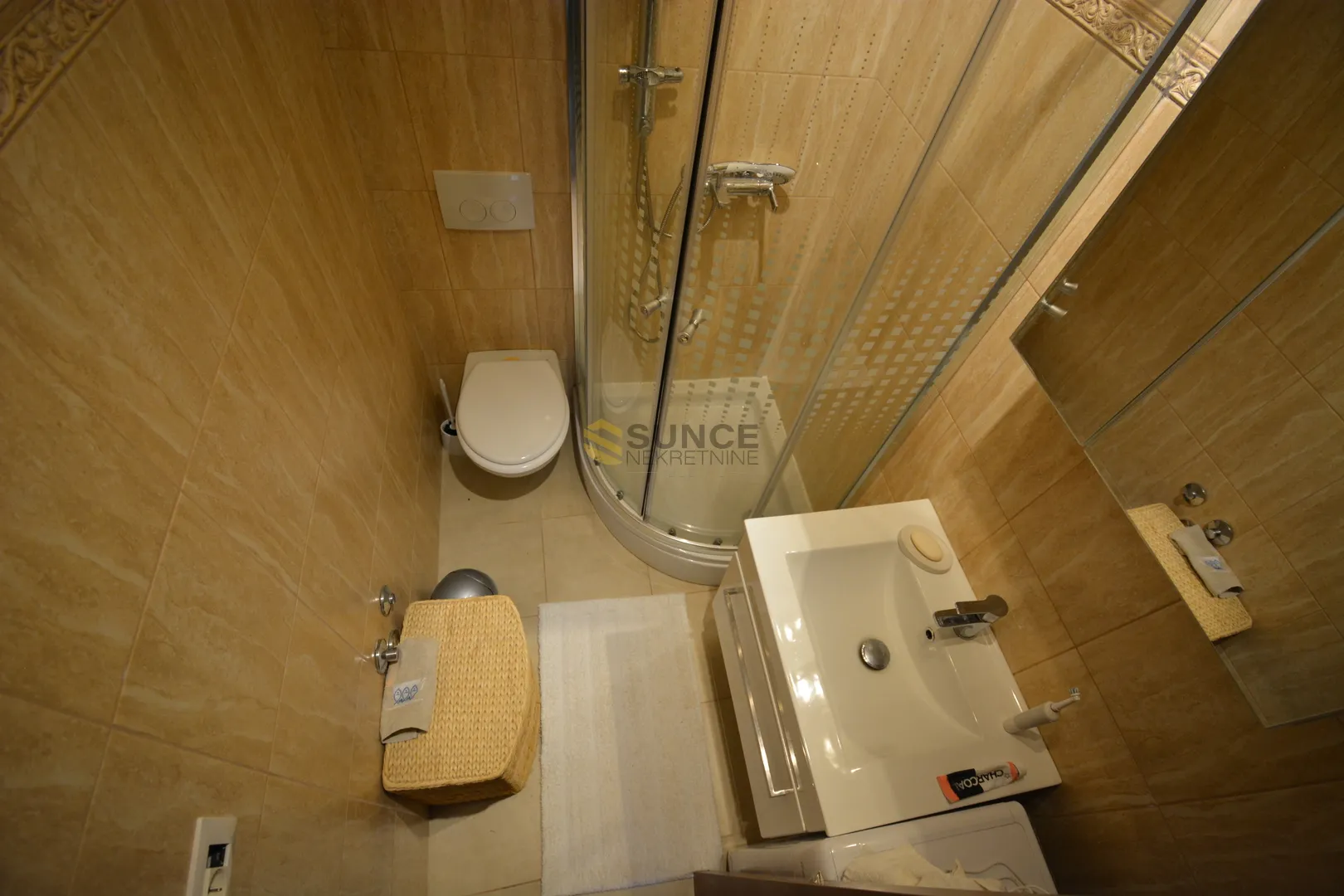 otok krk, malinska, lijepo uređen apartman od 84m2 na dvije eteže, 300 m od mora! - slika 27