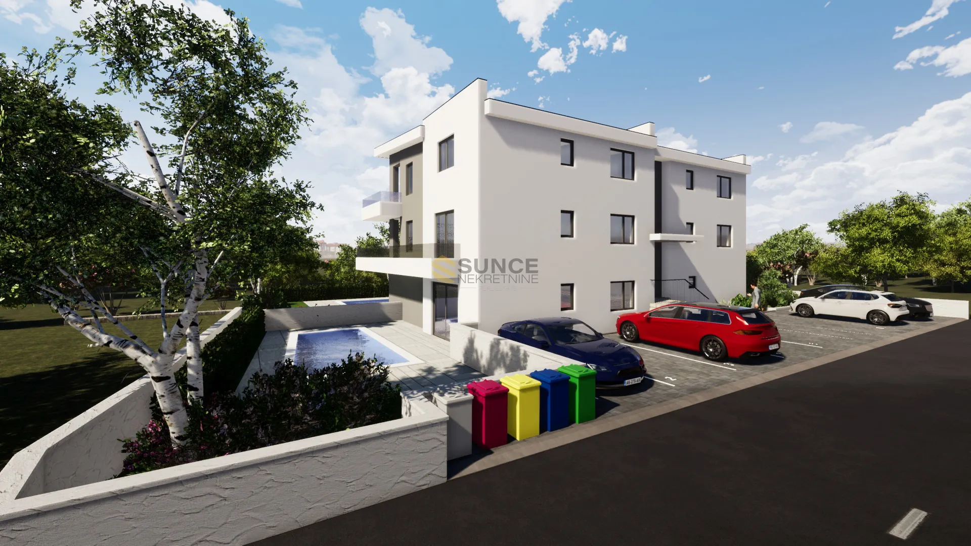 malinska, novi moderni apartman s dvije stambene jedinice! - slika 7