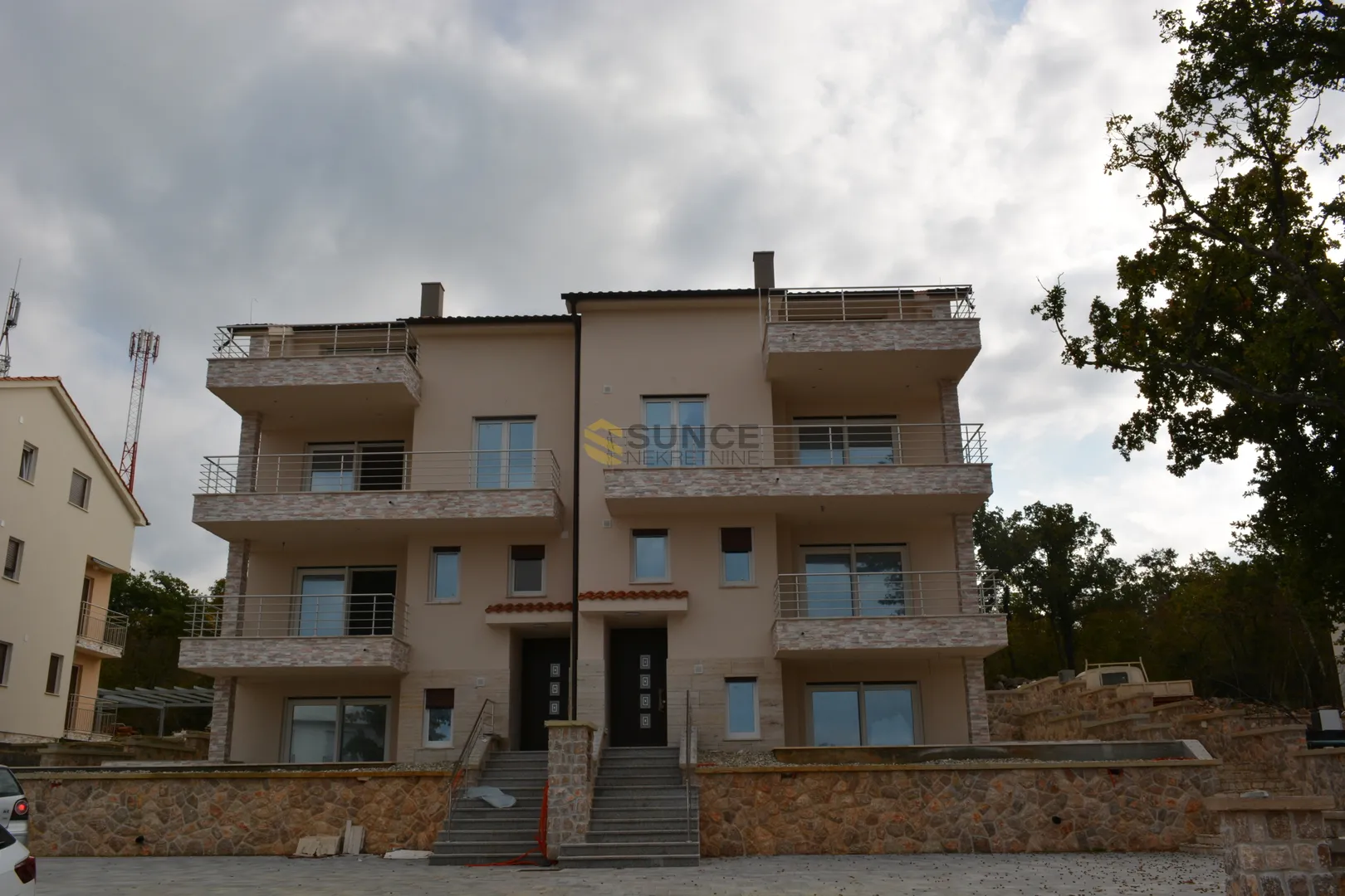 Otok Krk, Njivice, Novi Apartman S Prekrasnim Pogledom Na More Vrtom ! - Njivice, Omišalj