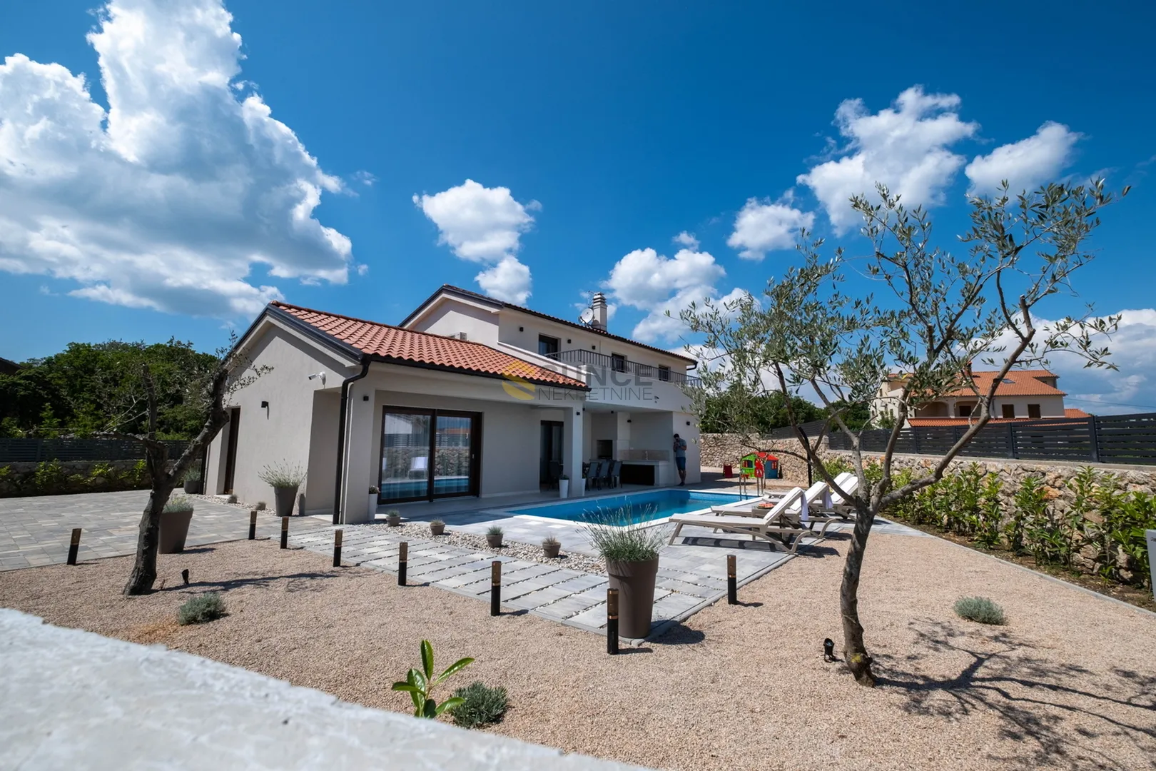 OTOK KRK, prekrasno namještena vila s bazenom na lijepoj i mirnoj lokaciji! - Muraj, Krk