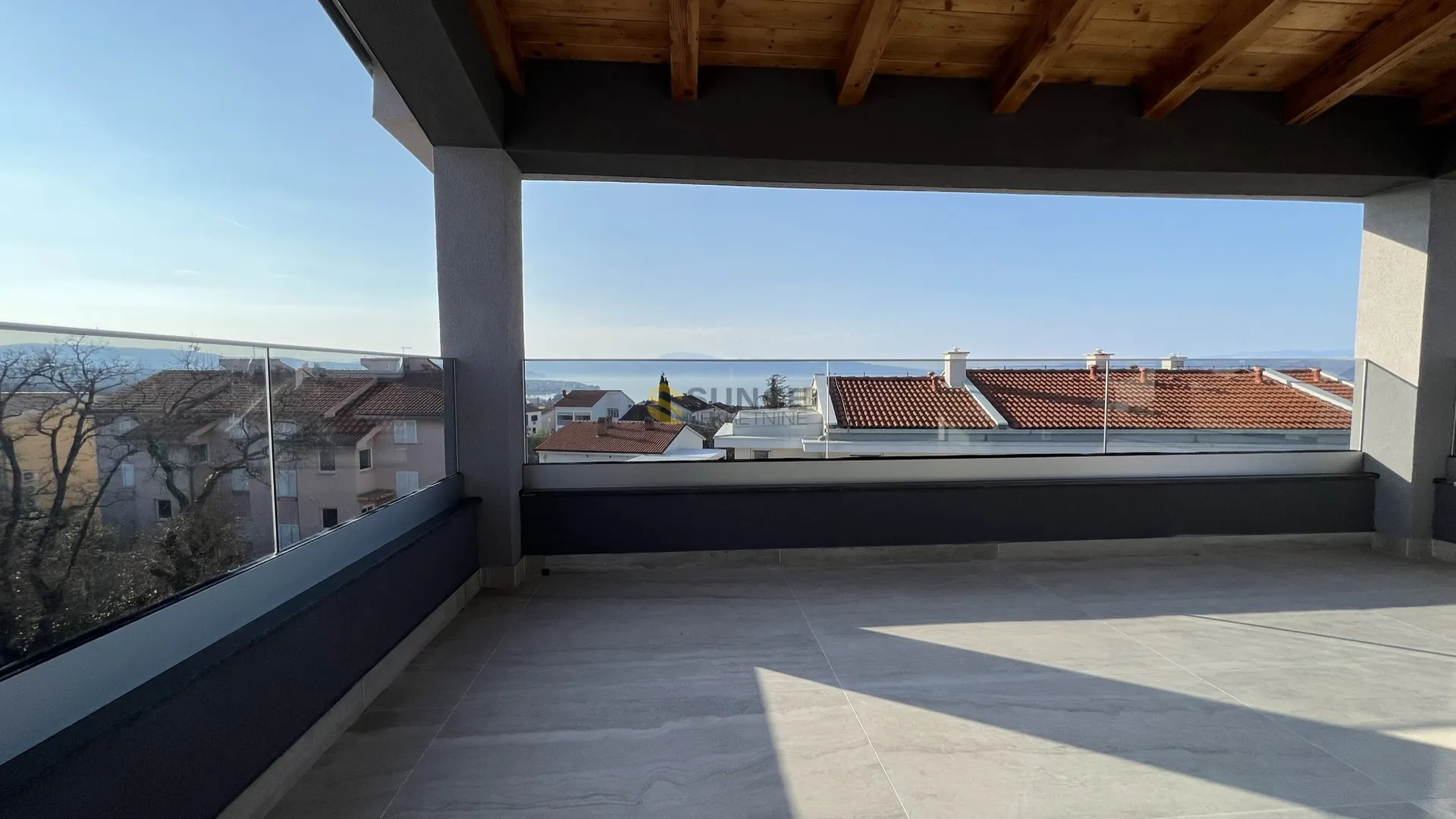 malinska, novo! apartman 68m2 s prekrasnim pogledom na more! - slika 2