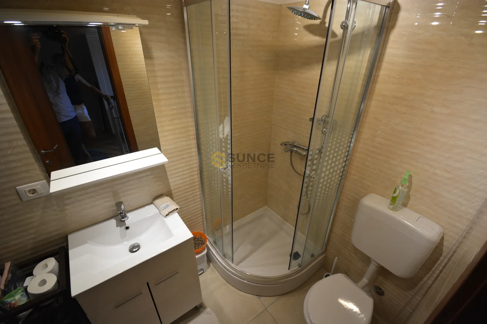 otok krk, malinska, lijepo uređen apartman od 84m2 na dvije eteže, 300 m od mora! - slika 14