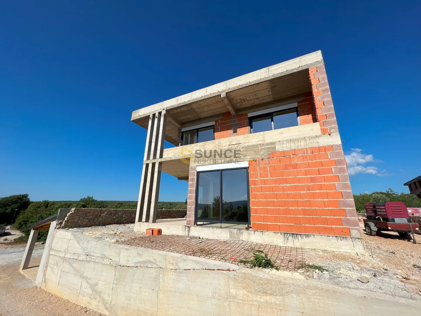 otok krk, nova moderna vila s prekrasnim pogledom na more! - slika 2