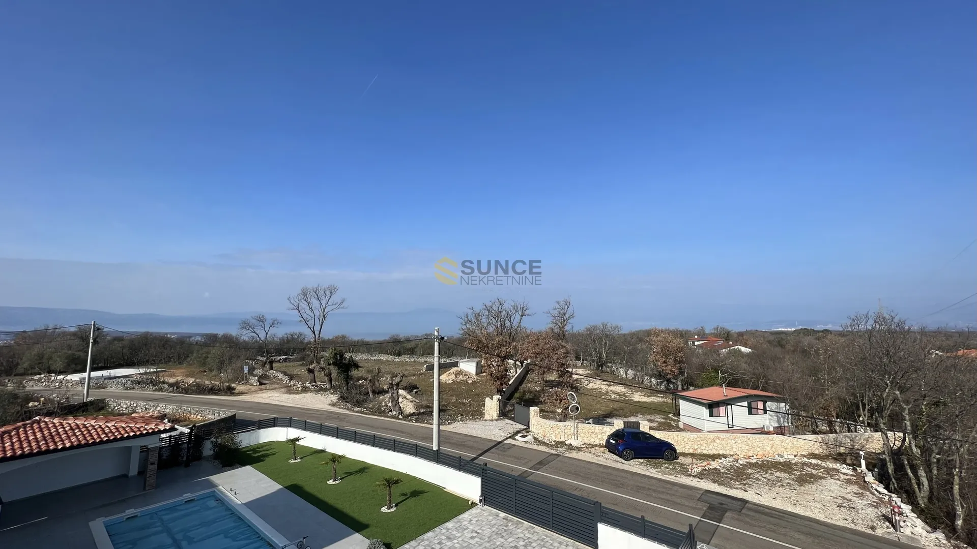 novo! otok krk, malinska, samostojeća vila s pogledom na more! - slika 4