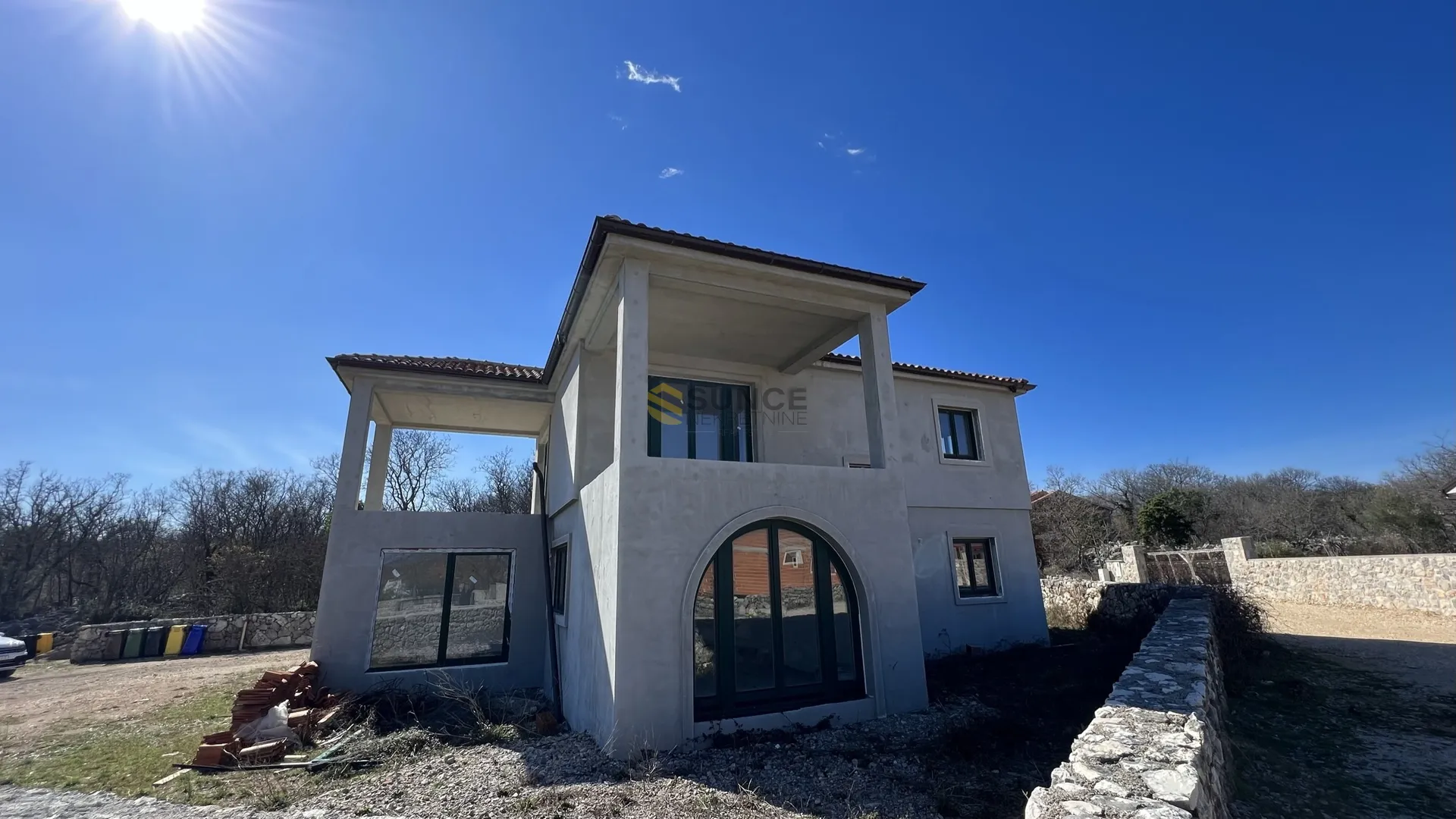 Otok Krk, samostojeća vila s bazenom na lijepoj i mirnoj poziciji! - Kornić, Krk