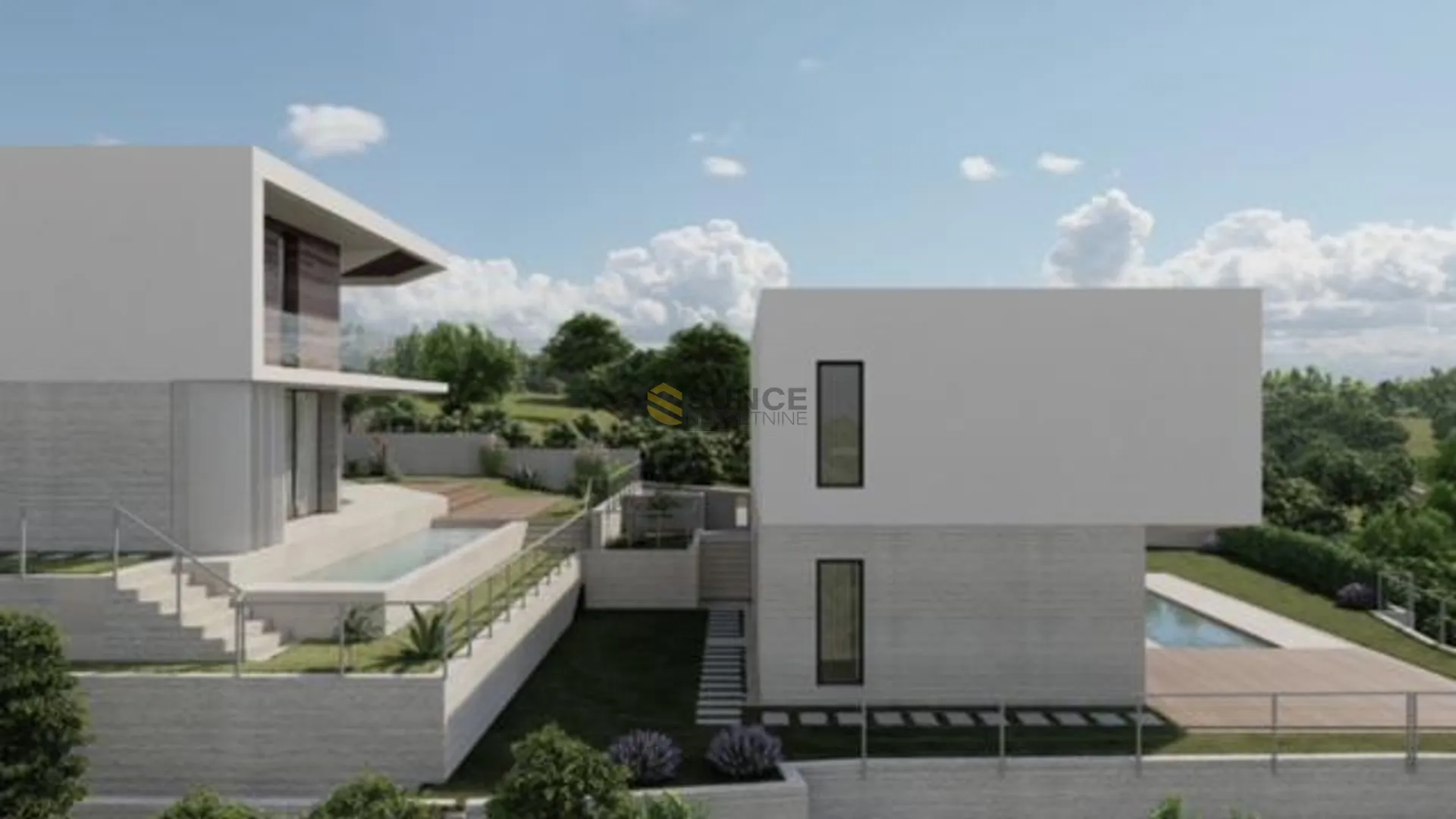 otok krk, krk, nova moderna vila s panoramskim pogledom na more! - slika 6