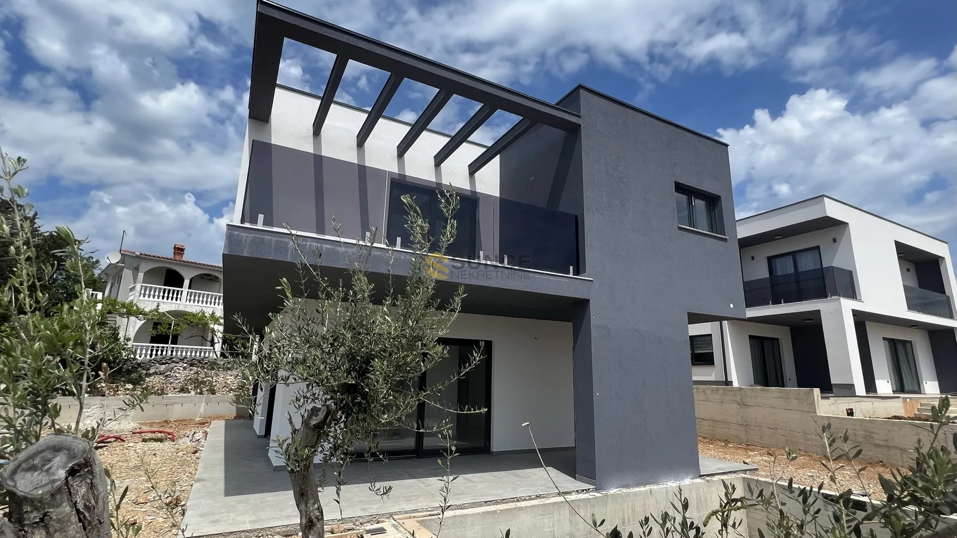 otok krk, nova moderna vila s bazenom i pogledom na more! - slika 5