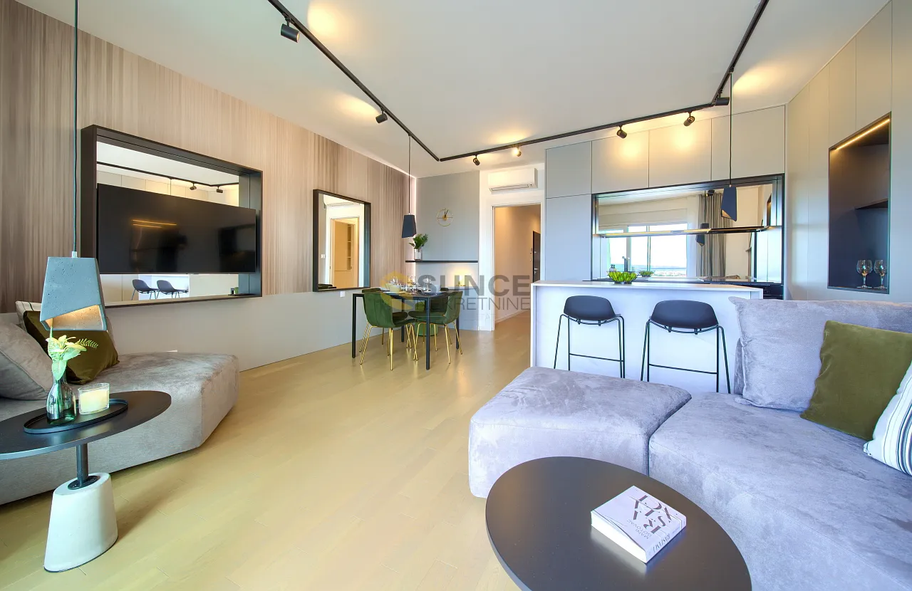 Grad Krk namješten apartman u prizemlju od 73m2!