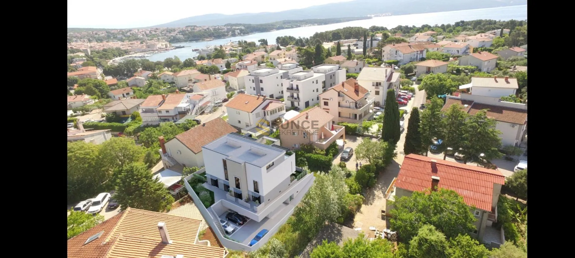 krk, novi moderan apartman s vrtom, garažom, terasom. visoka kvaliteta gradnje! - slika 13