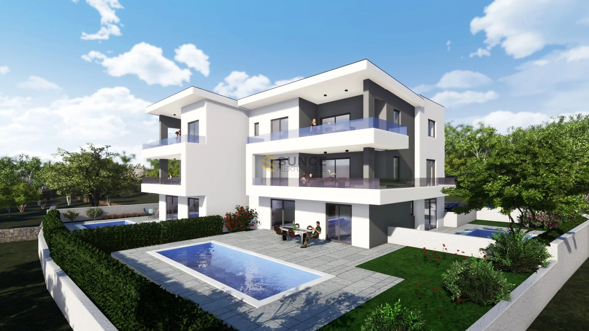 malinska, novi moderni apartman s dvije stambene jedinice! - slika 5
