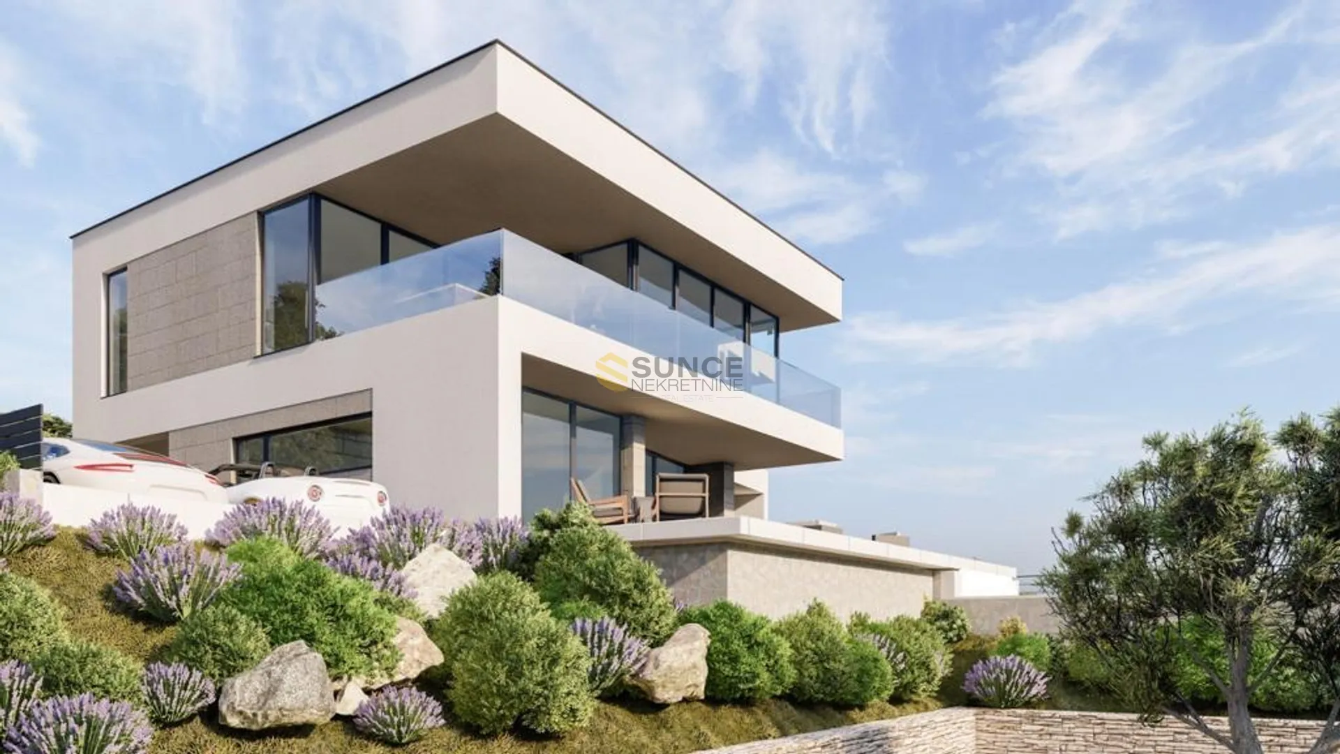 otok krk, urbana vila od 328 m2 s panoramskim pogledom na more! - slika 3
