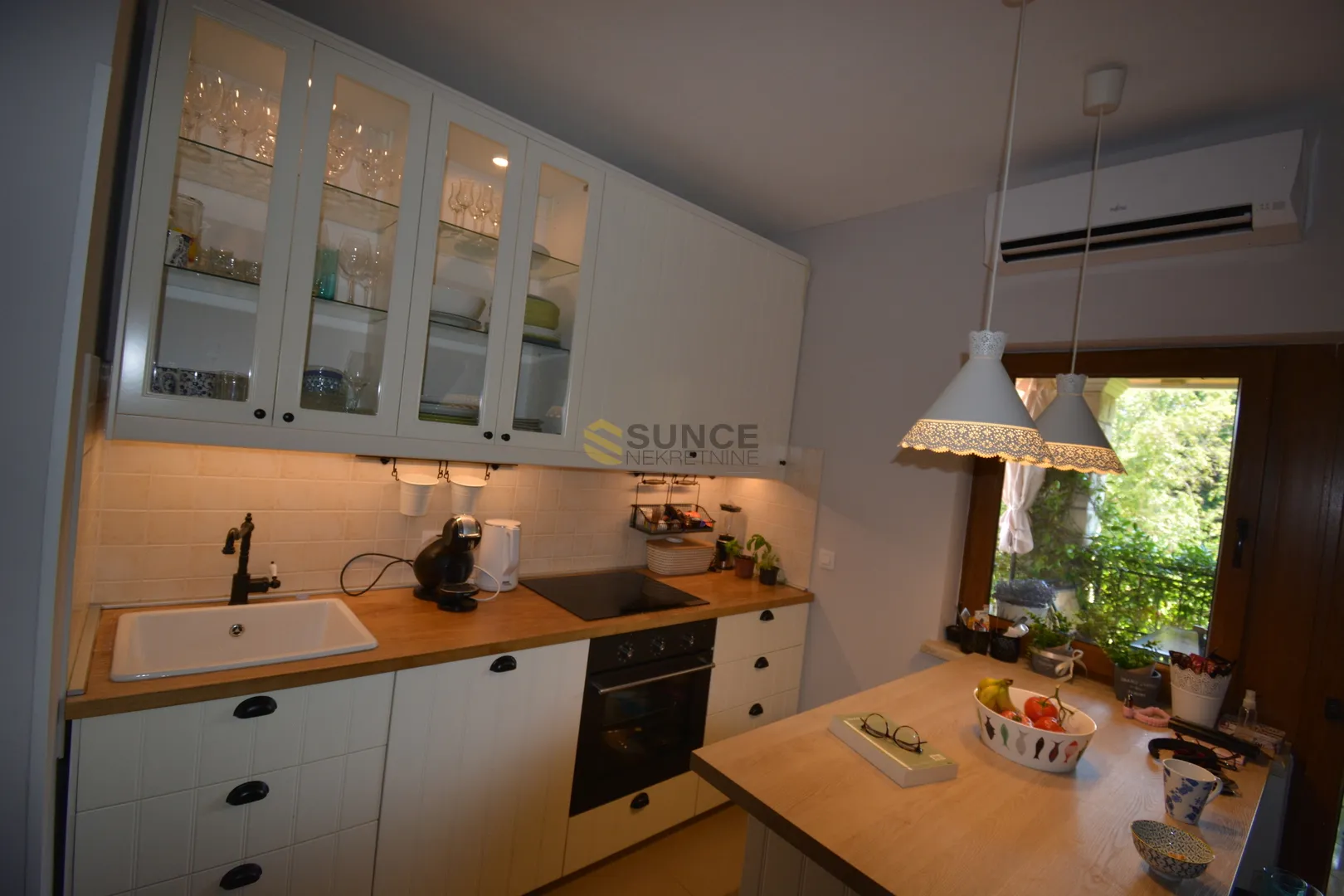 otok krk, malinska, lijepo uređen apartman od 84m2 na dvije eteže, 300 m od mora! - slika 24
