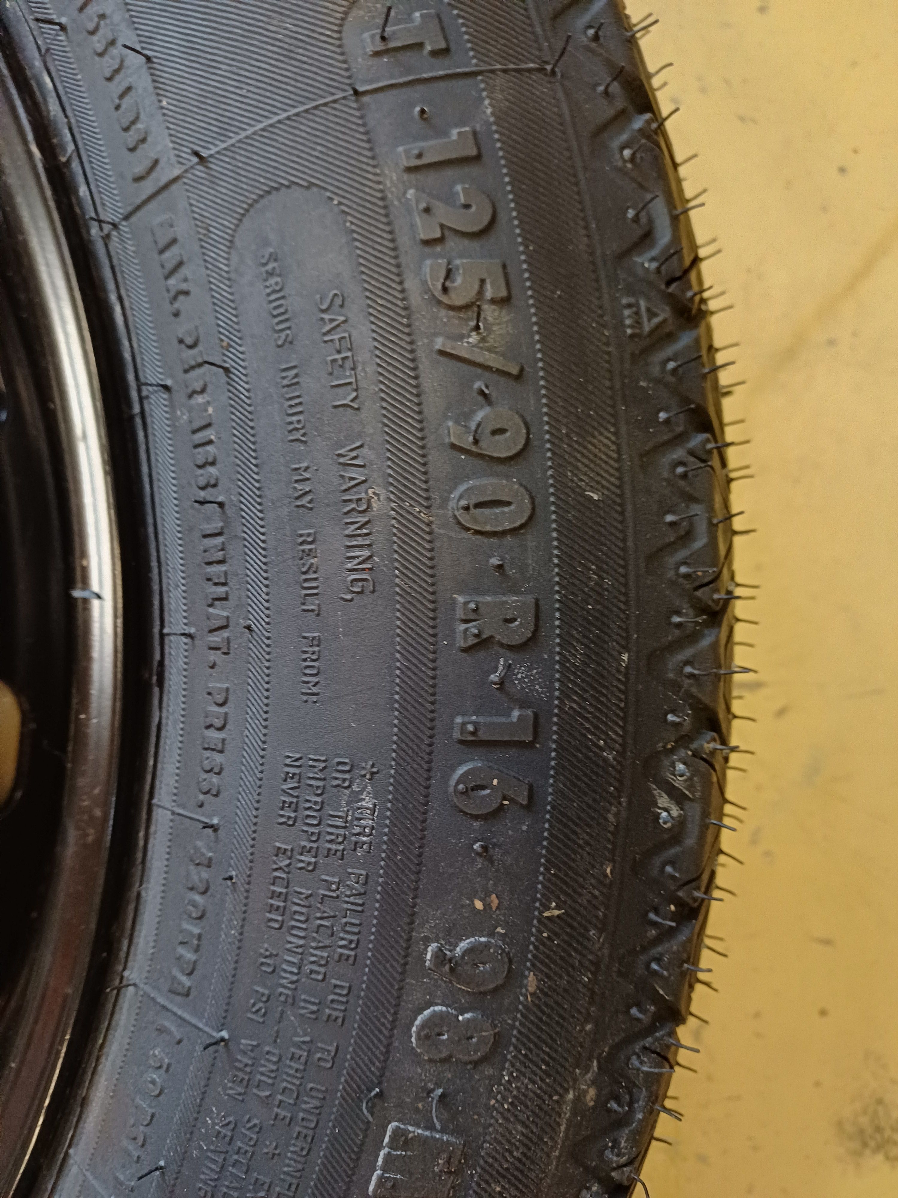 rezervni kotač za mercedes 16'' rupe 5x112, 1 kom.tanka izvedba - slika 7