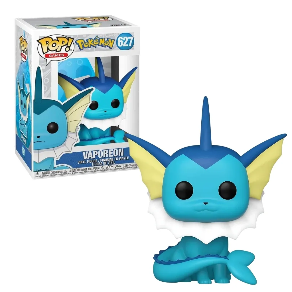 funko pop! games: pokémon – vaporeon #627 - slika 3
