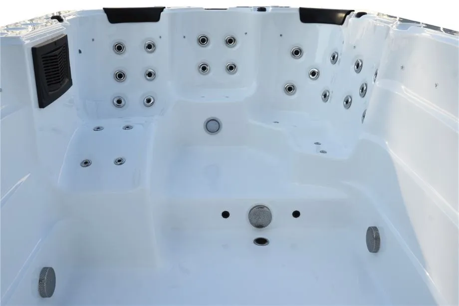 swimspa masažni protustrujni bazen mississippi - premium - slika 8