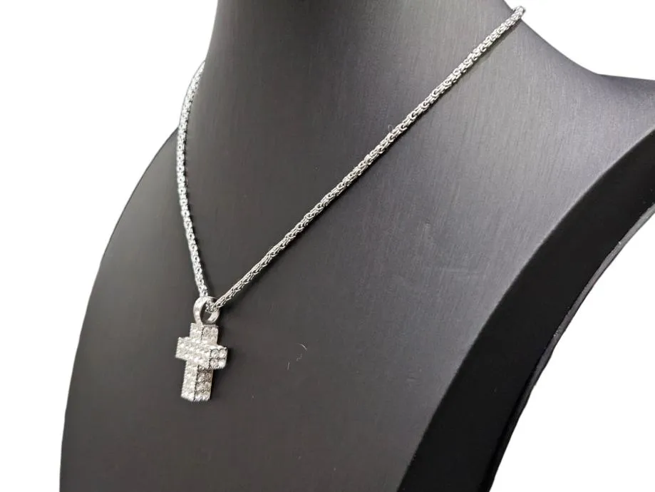 swarovski lančić sa križem 1791185 / r1, rate! - slika 3