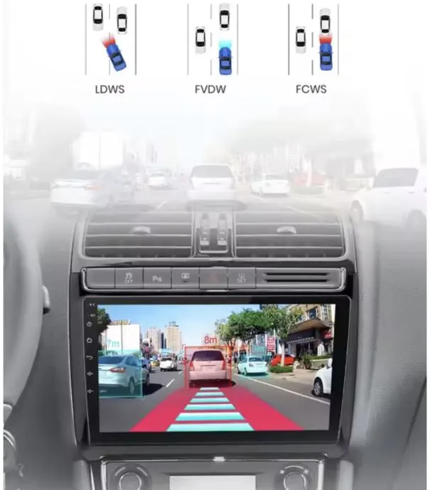 vw polo 2008-2020 originalan android multimedija carplay ekran kamera - slika 4