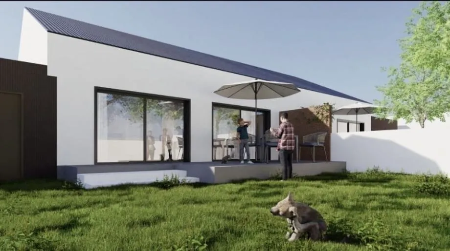 kuća: čepin, prizemnica, 96.35 m2 + dvorište 90.24 m2, novogradnja - slika 3
