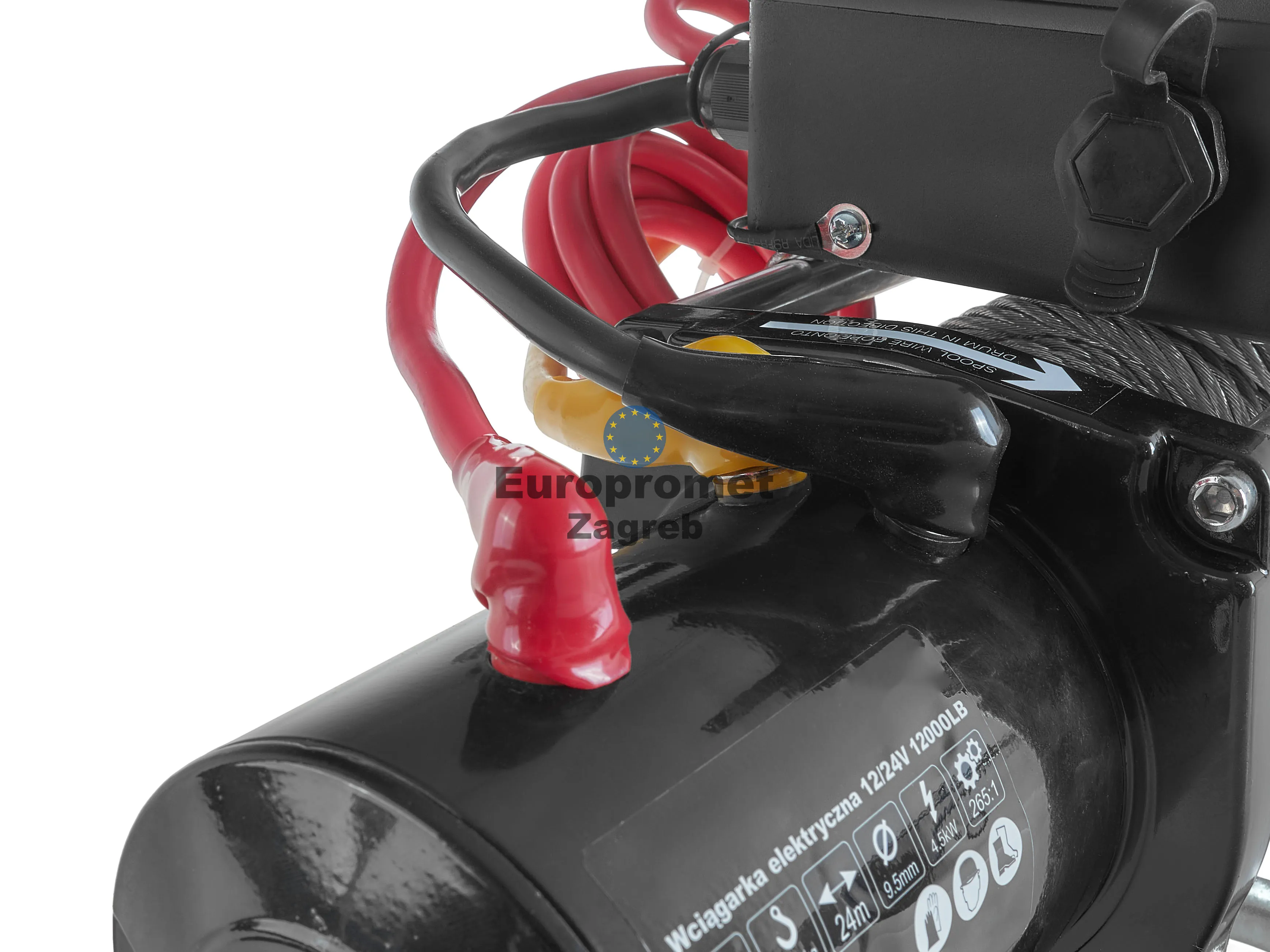 električno vitlo 12v 12000lb(5443 kg) novo račun garancija dostava !! - slika 5