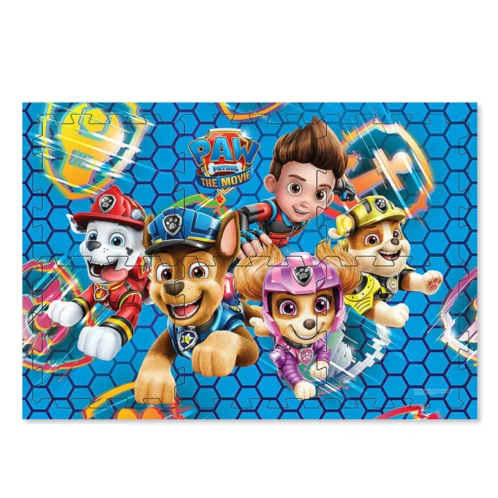 paw patrol movie podne puzzle 30x30cm, 6pcs - slika 3