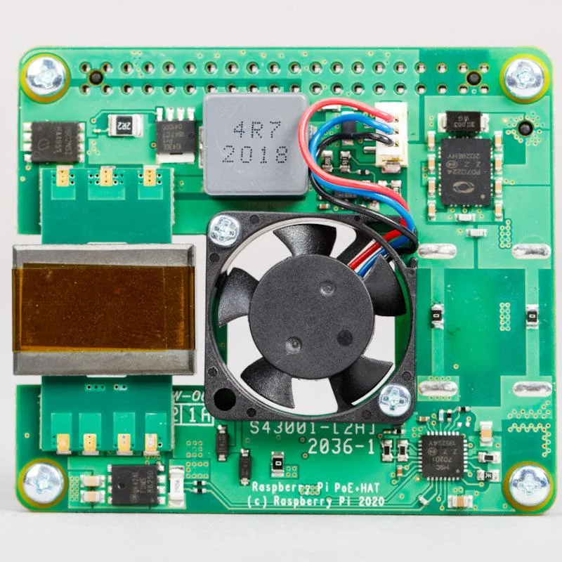 Raspberry Pi PoE+ HAT - Zagreb