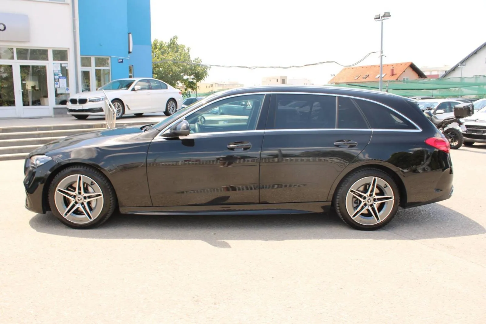 mercedes-benz klasa c t-model 220d automatik amg *led, navigacija, kam - slika 15