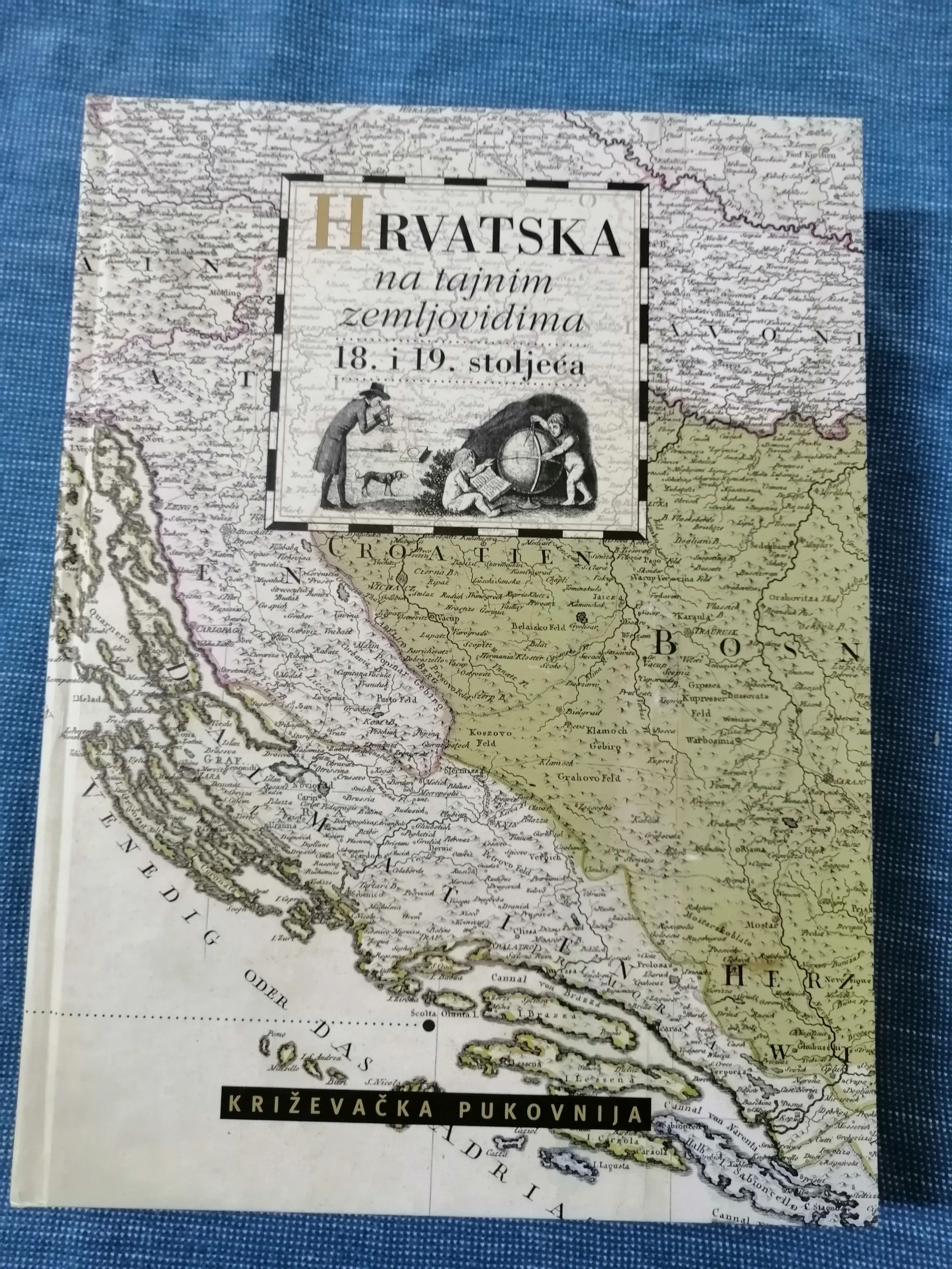 Hrvatska na tajnim zemljovidima 7. Križevačka pukovnija (Z28) - Zagreb