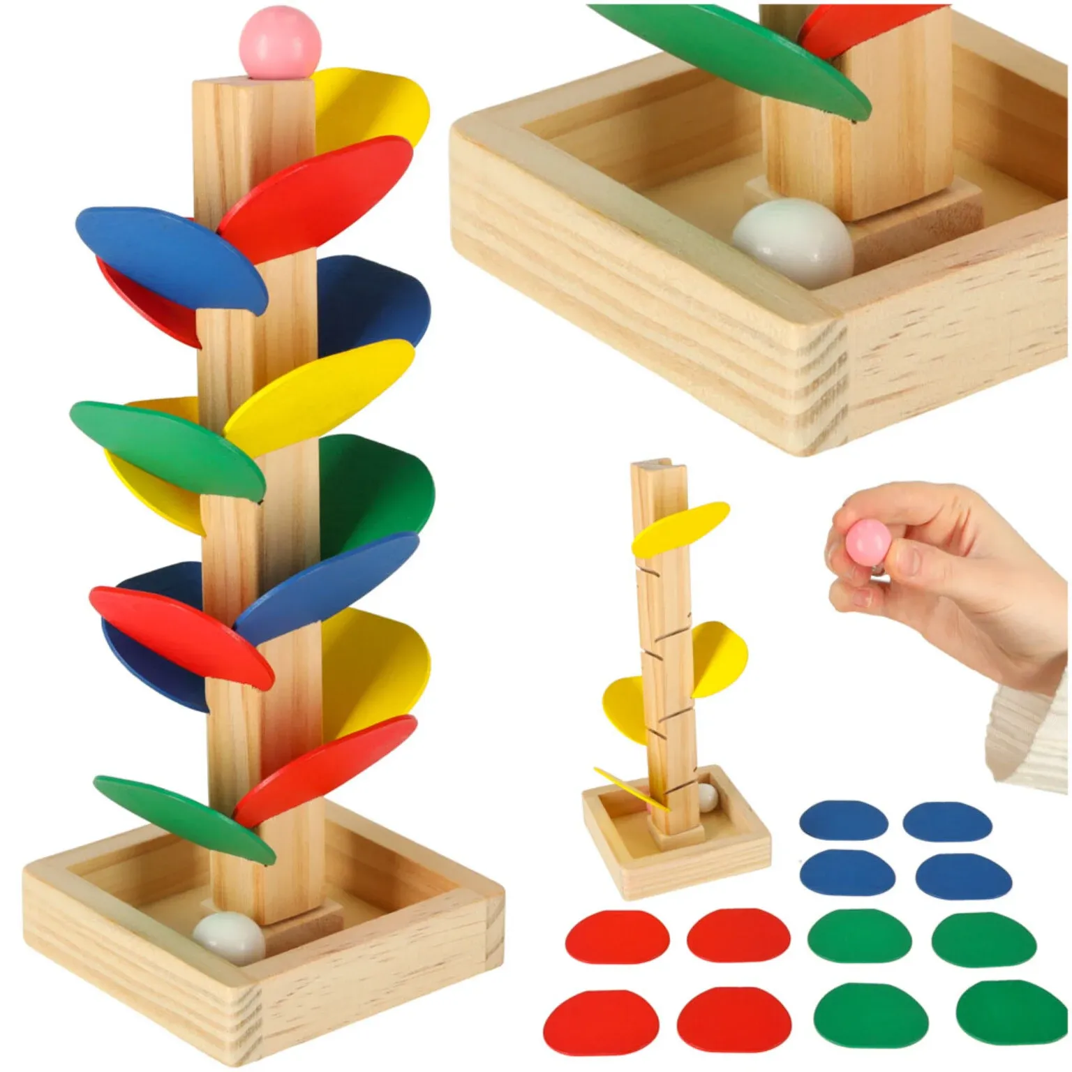 Montessori edukativno drvo s lopticama - Zagreb