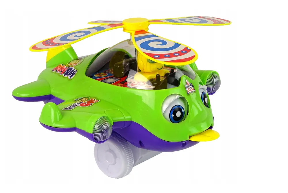 guralica avion bell stick - zeleni - slika 3