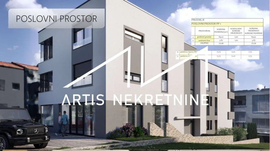 poslovni prostor za ordinaciju ili ured – novogradnja, zadar belafuža - slika 2
