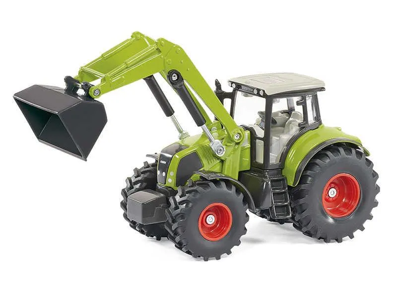 siku traktor claas axion 850 + ruda za kamionske prikolice + prikolica - slika 4