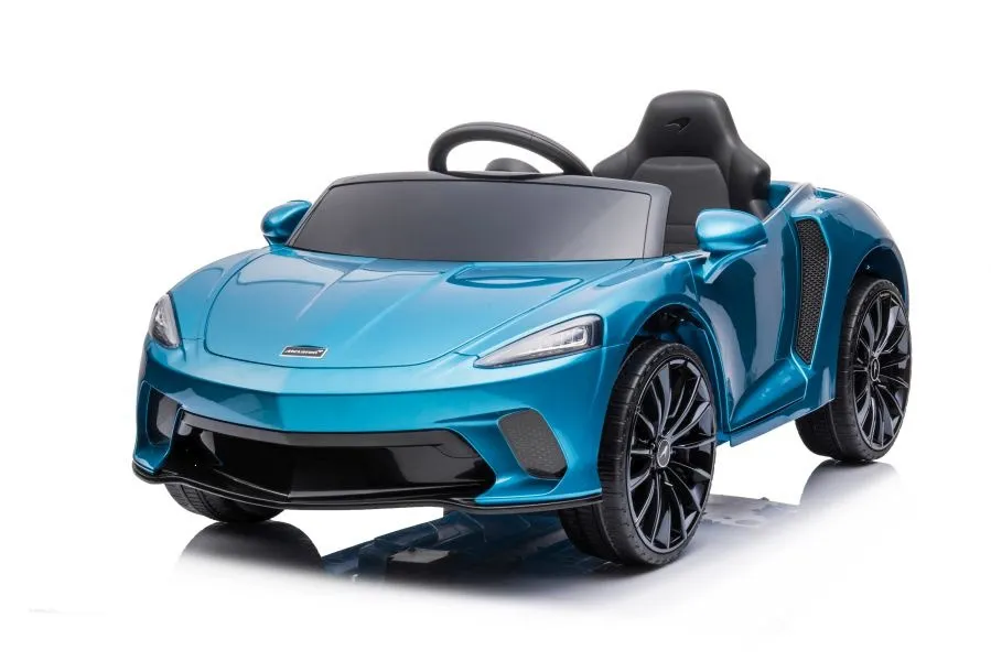 licencirani auto na akumulator mclaren gt 12v - plavi/lakirani - slika 3