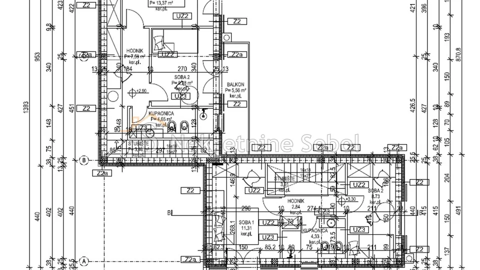 veli lošinj, otok lošinj - dvoetažni, 85 m2 prodaja - slika 7