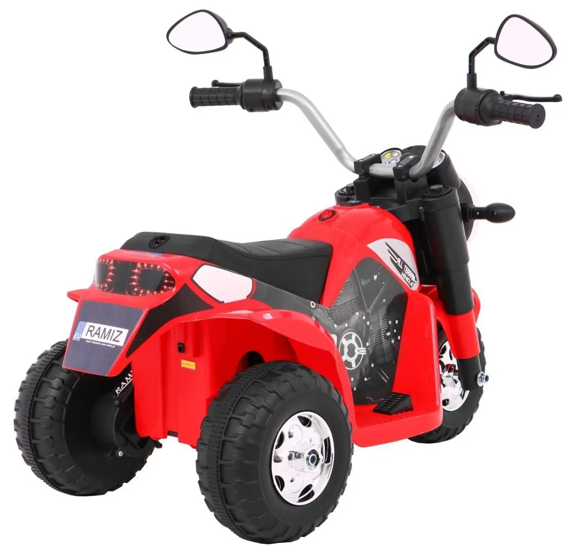 motor na akumulator minibike - crveni - slika 5