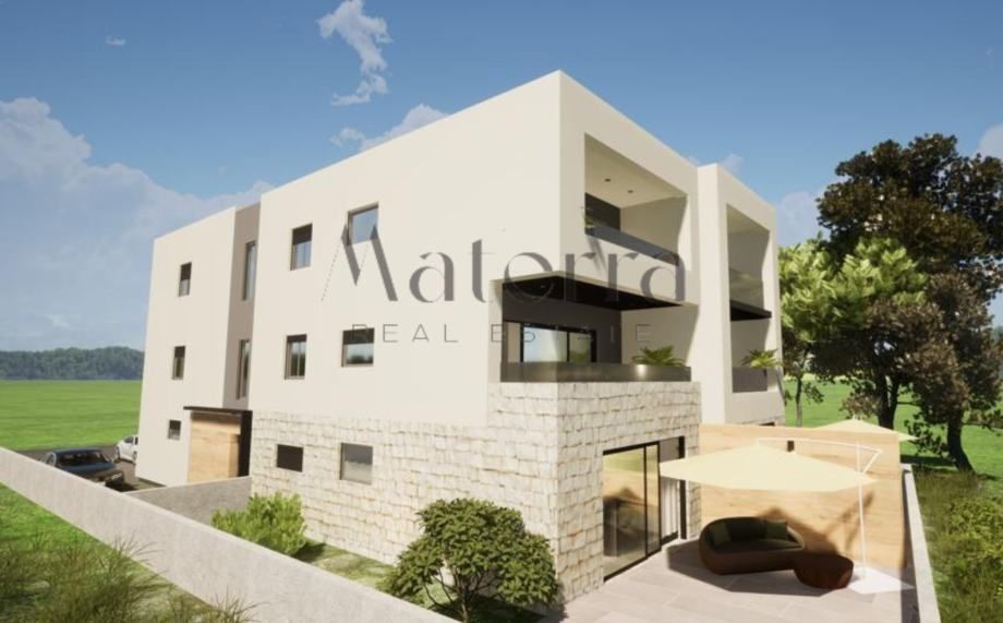 žaborić, stan - 95,43m2, 3-soban, terasa, 100m od plaže - slika 3