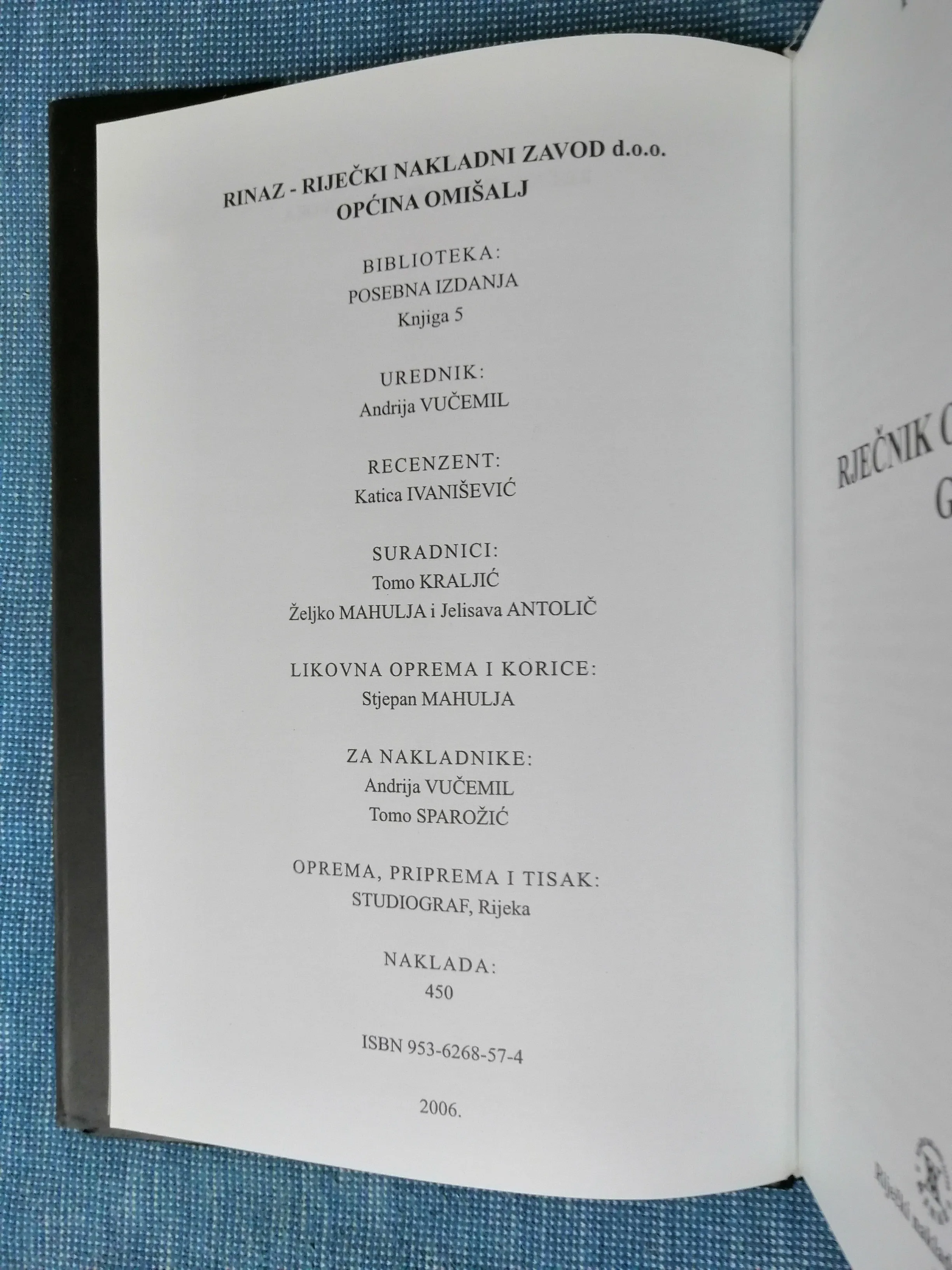 ivan mahunja – rječnik omišaljskog govora - slika 3