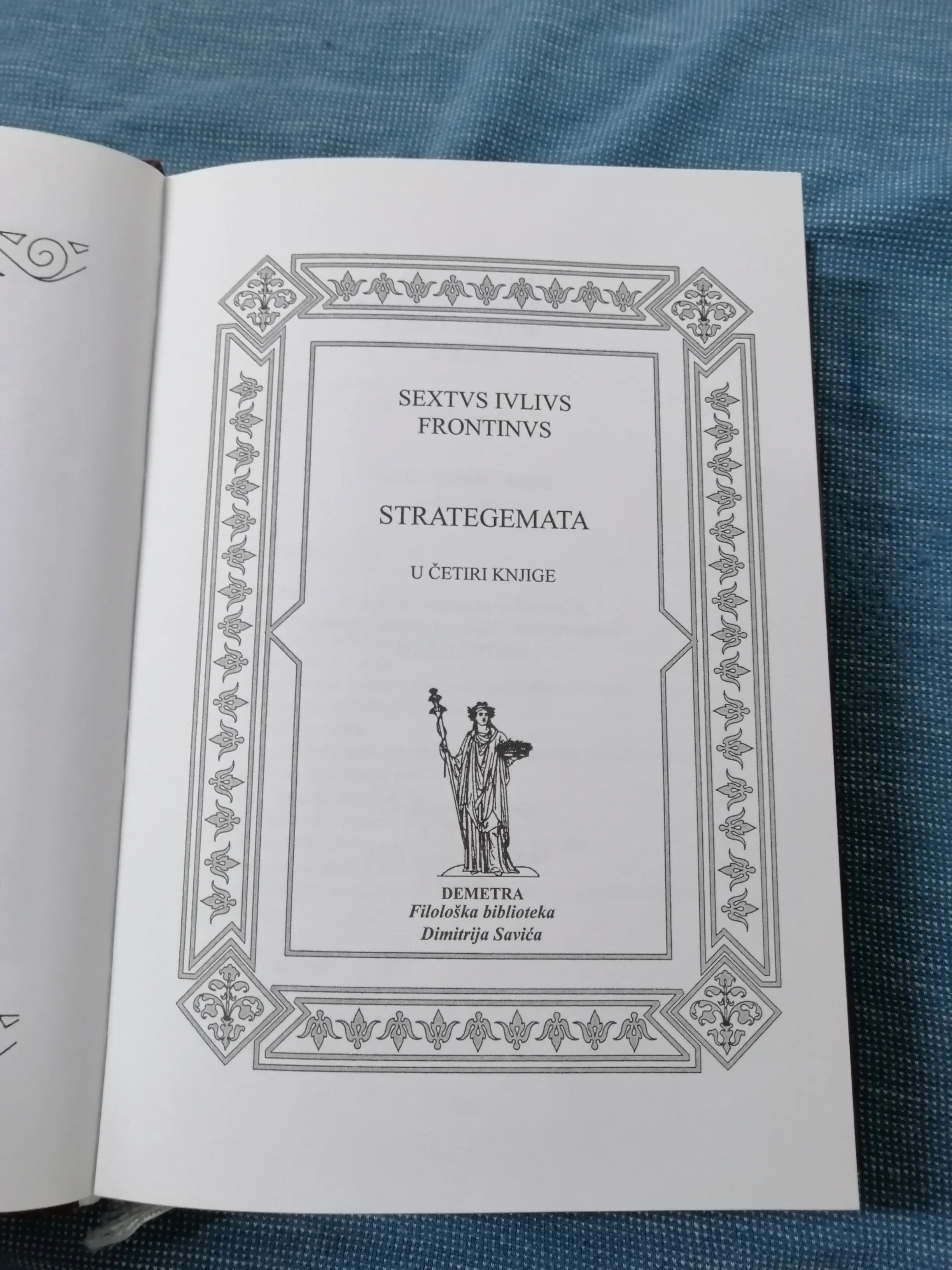 sextus iulius frontinus – strategemata u četiri knjige - slika 2