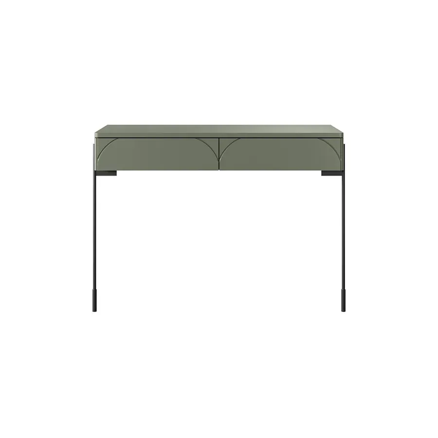 pomoćni stolić sonatia 104cm, 2 ladice, materijal: mdf - slika 2