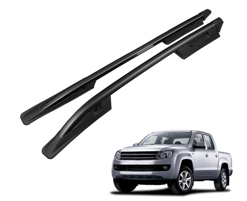 uzdužni alu krovni nosači za vw amarok - srebrni ili crni - slika 8