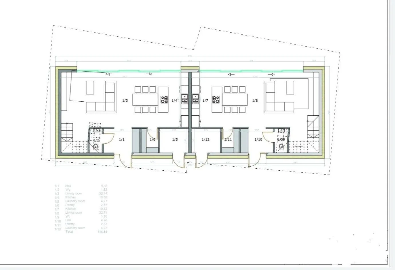 poreč okolica-33.000 m2 zemljišta sa projektom za vilu od 255 m2 - slika 8