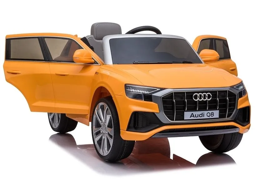licencirani auto na akumulator audi q8 – žuti - slika 9